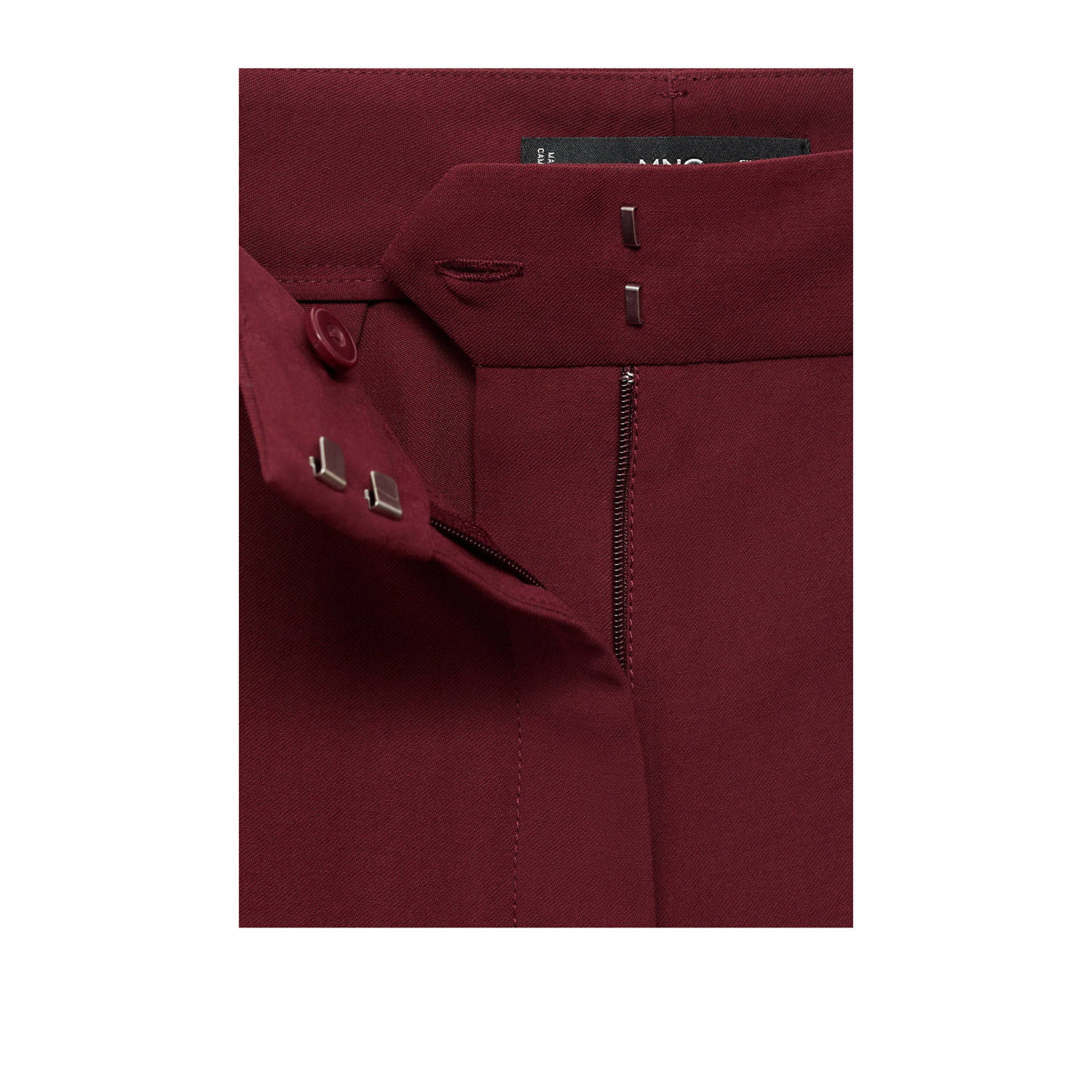 Mango straight regular waist pantalon