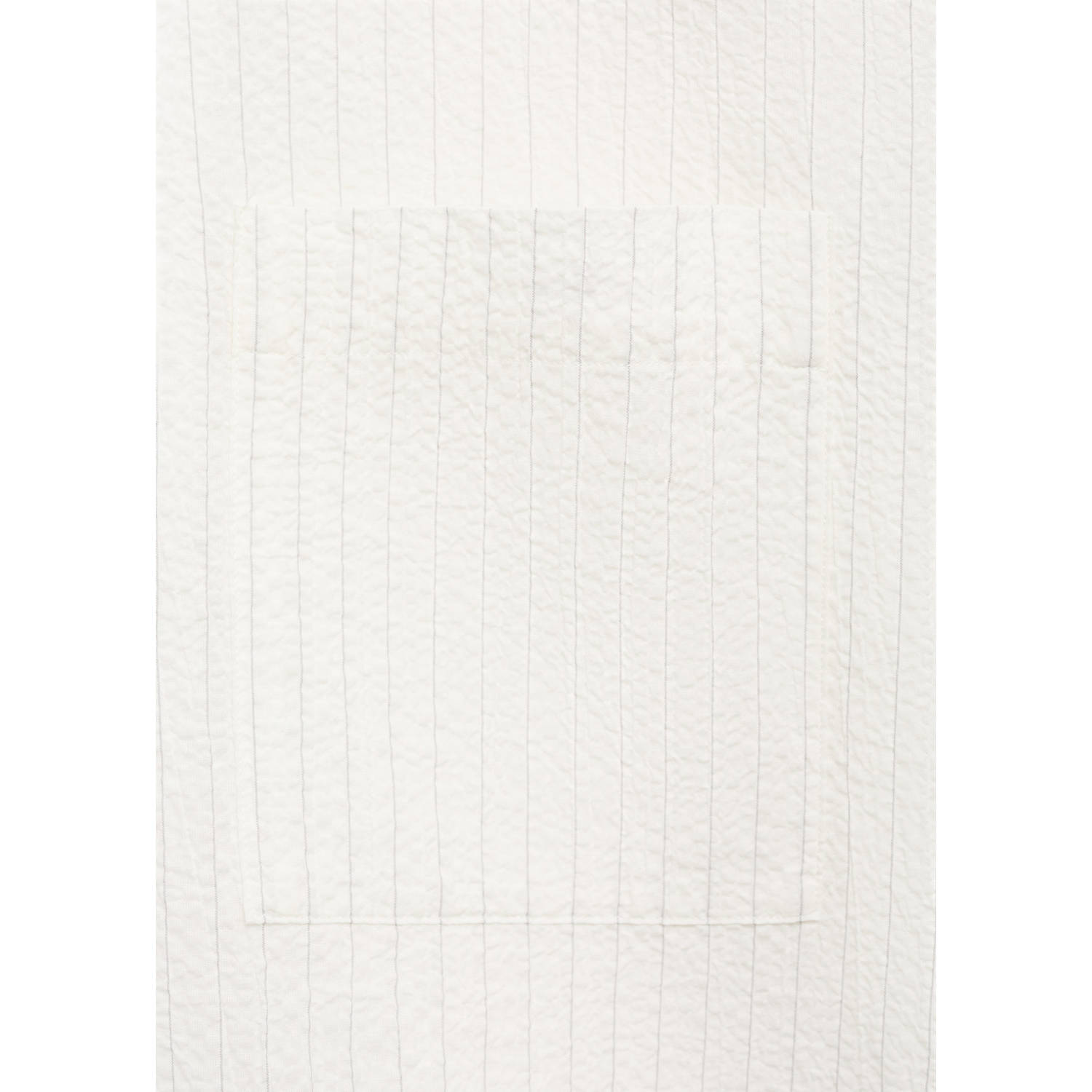 Mango Man casual overhemd met textuur ecru