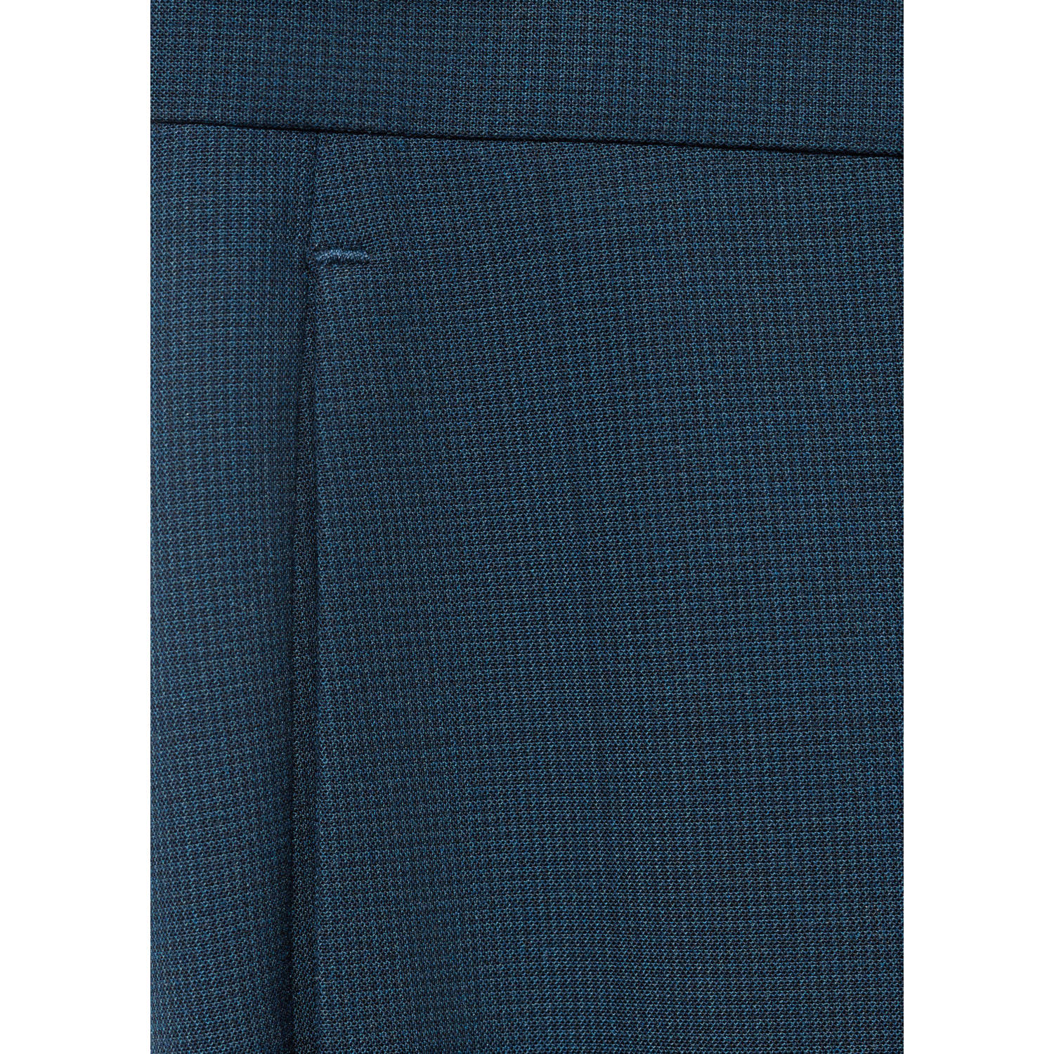 Mango Man slim pantalon donkerblauw