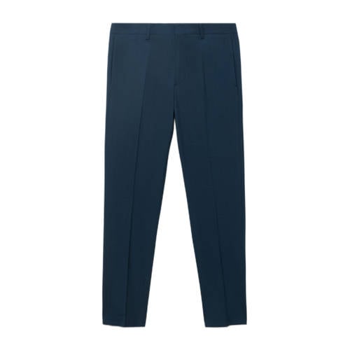 Mango Man slim pantalon donkerblauw afbeelding