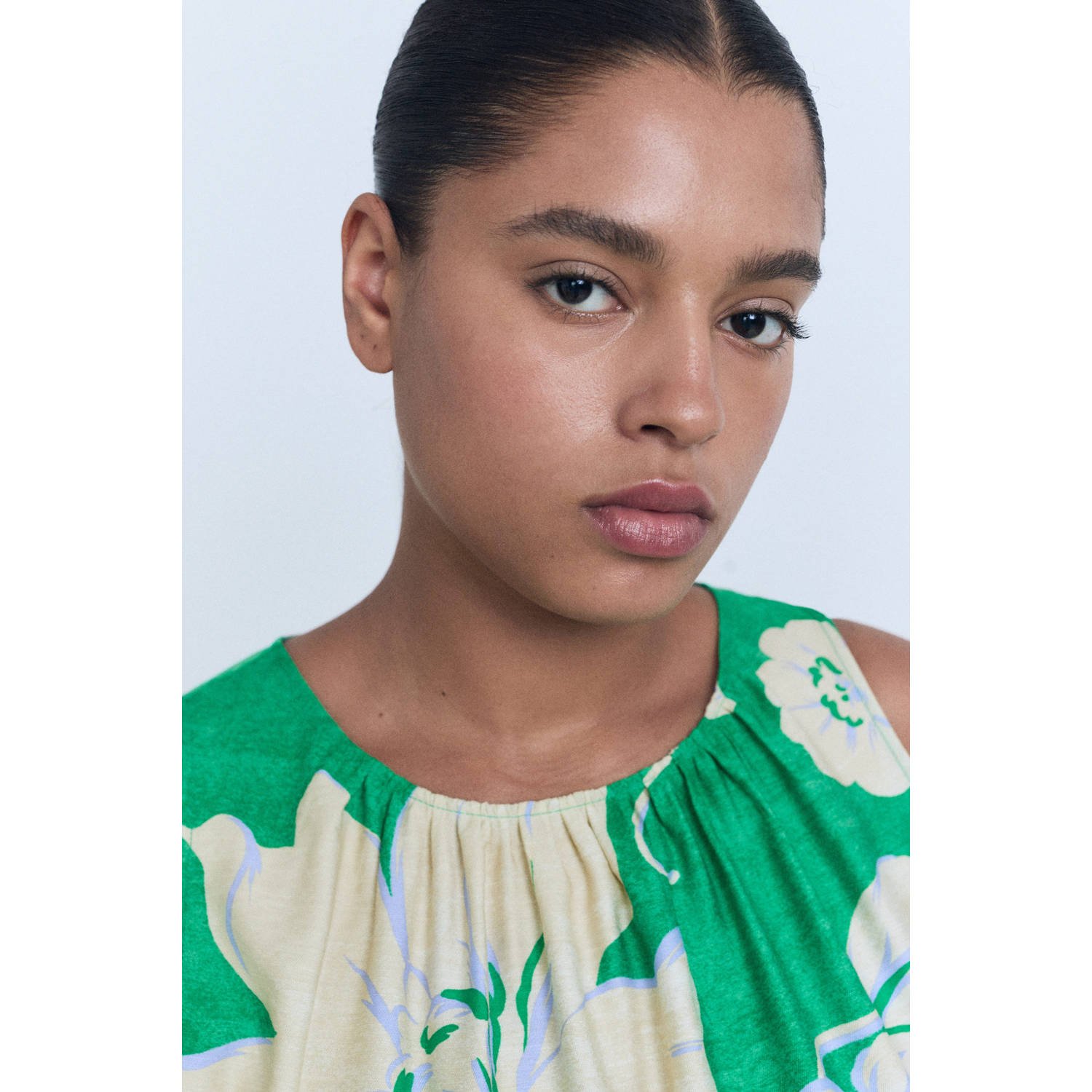 Mango groen jumpsuit