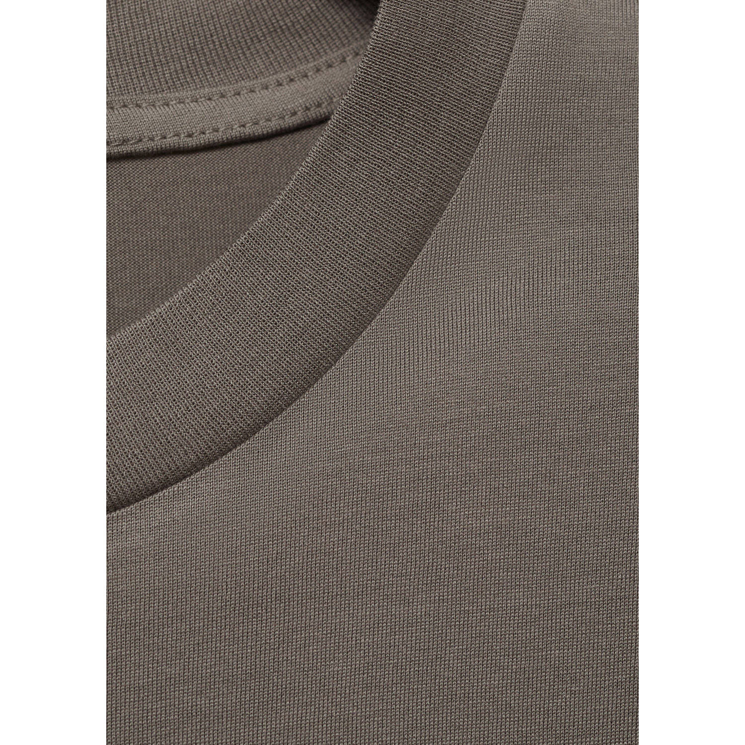Mango Man T-shirt grijs