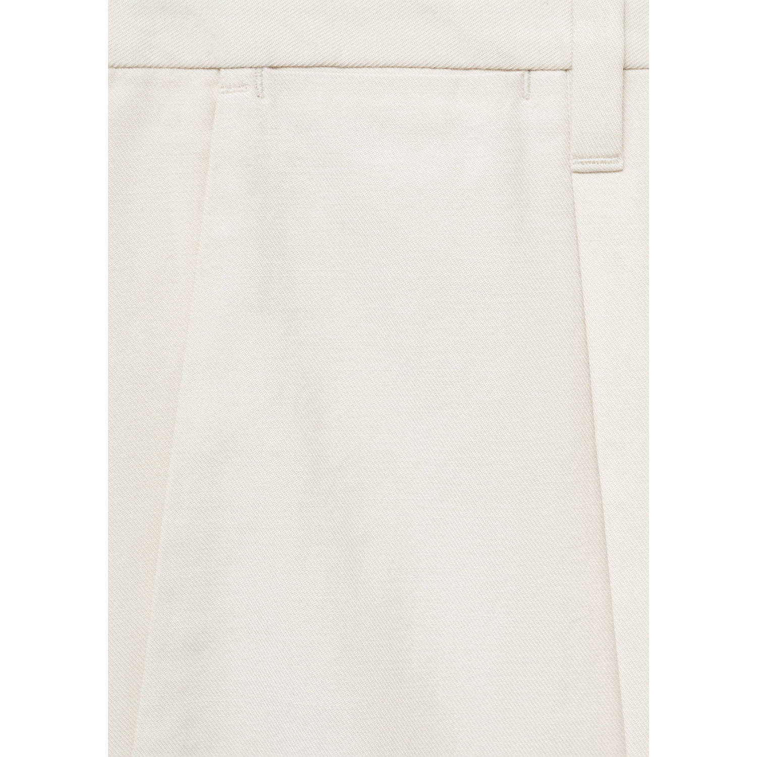Mango Man regular chino short ecru