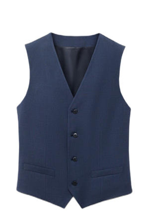 gilet donkerblauw