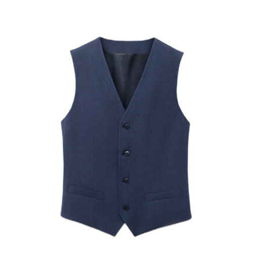 Mango Man gilet donkerblauw afbeelding