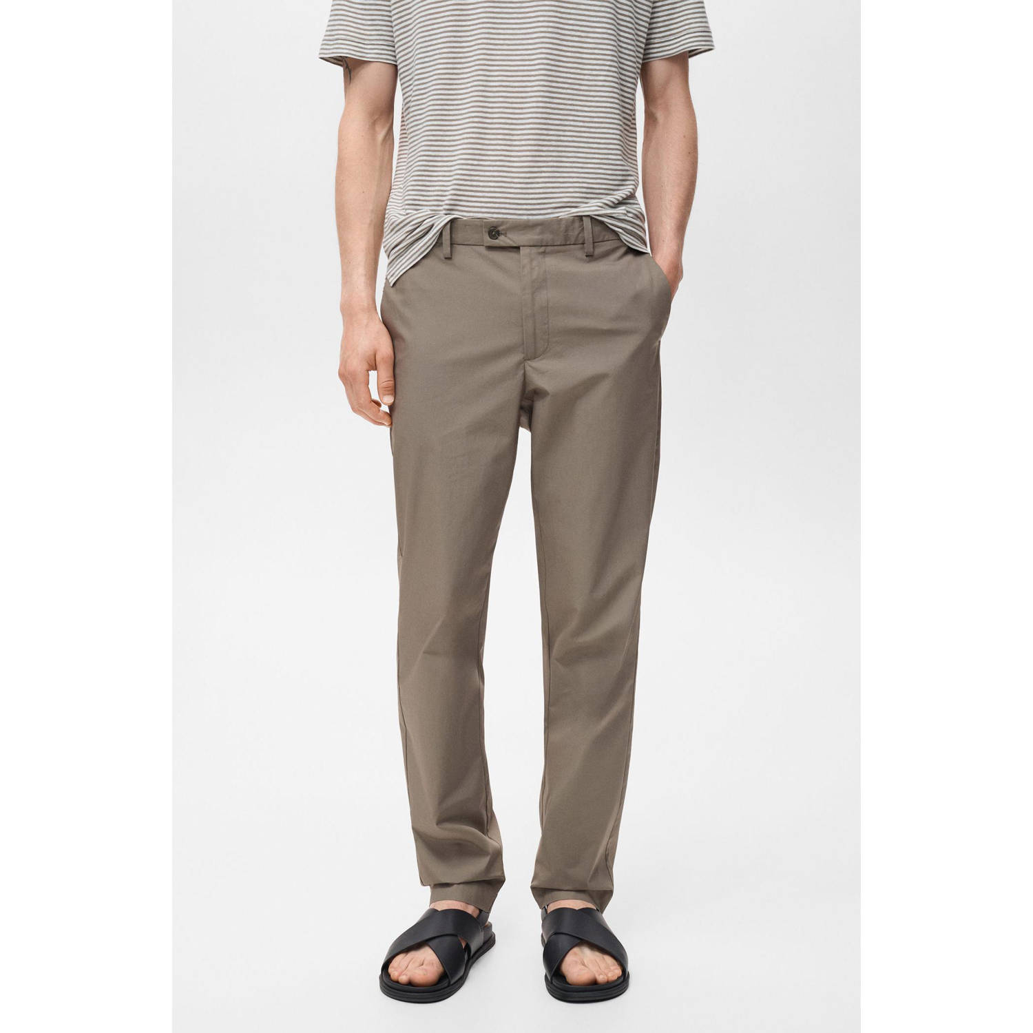Mango Man slim casual broek