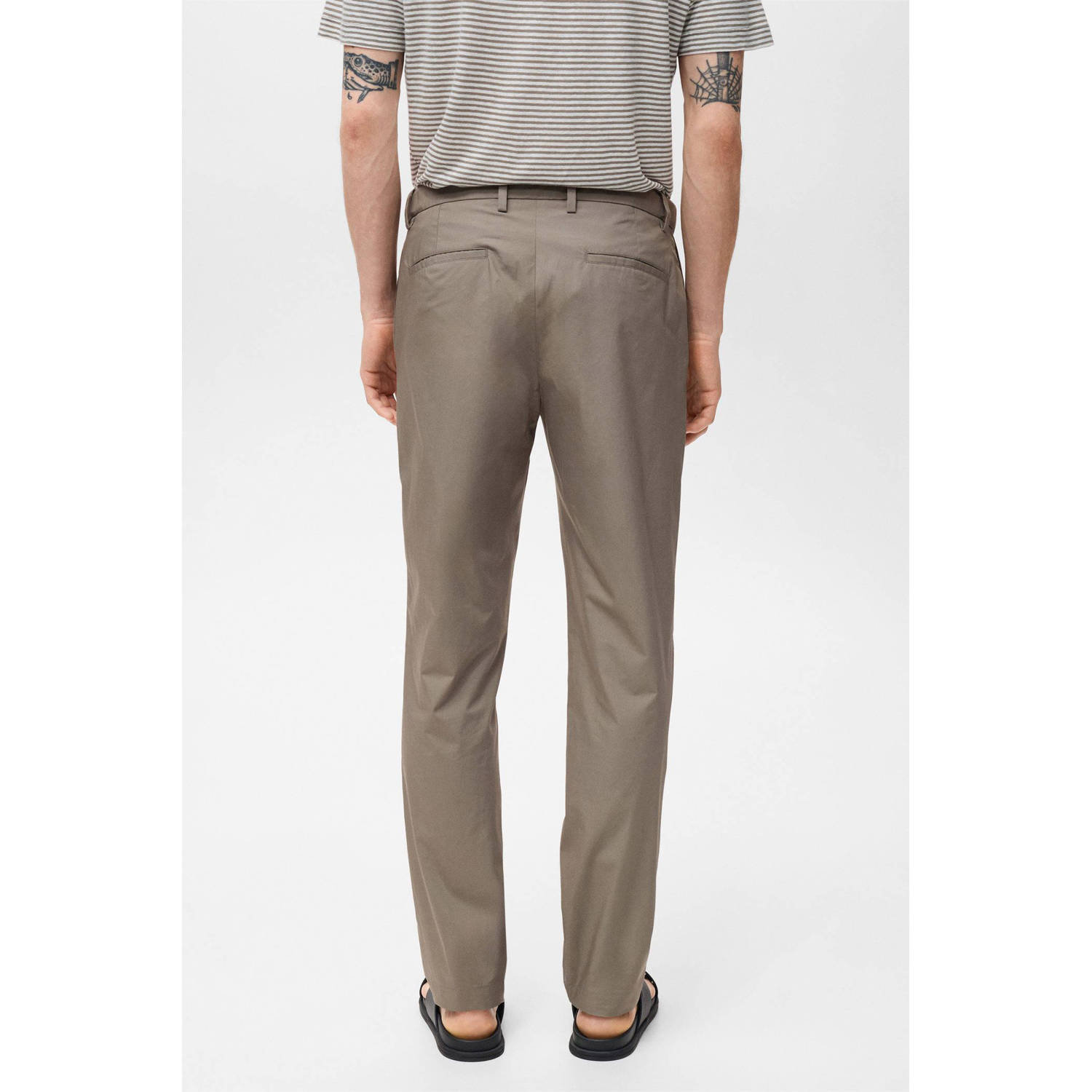 Mango Man slim casual broek