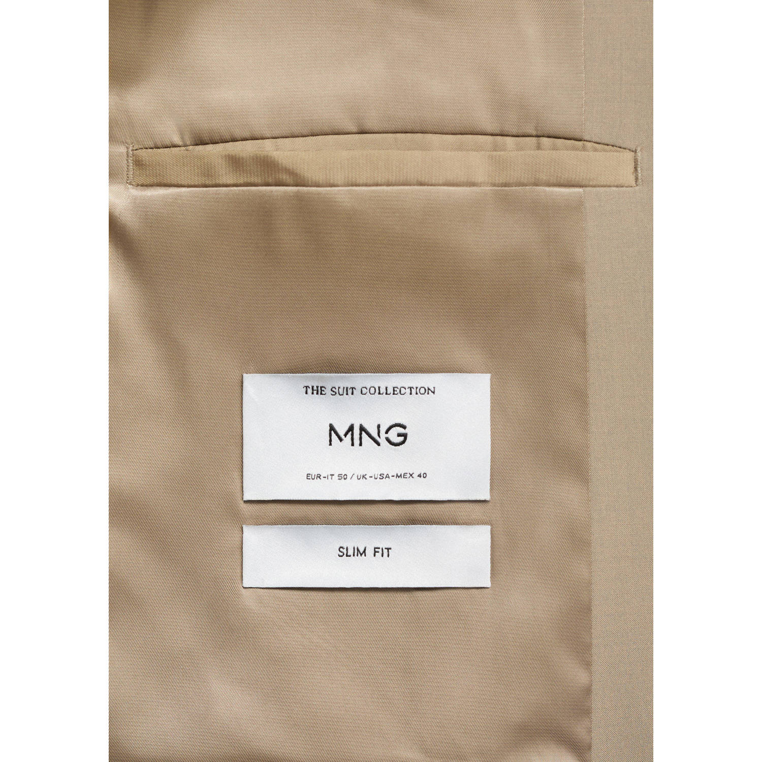 Mango Man colbert beige