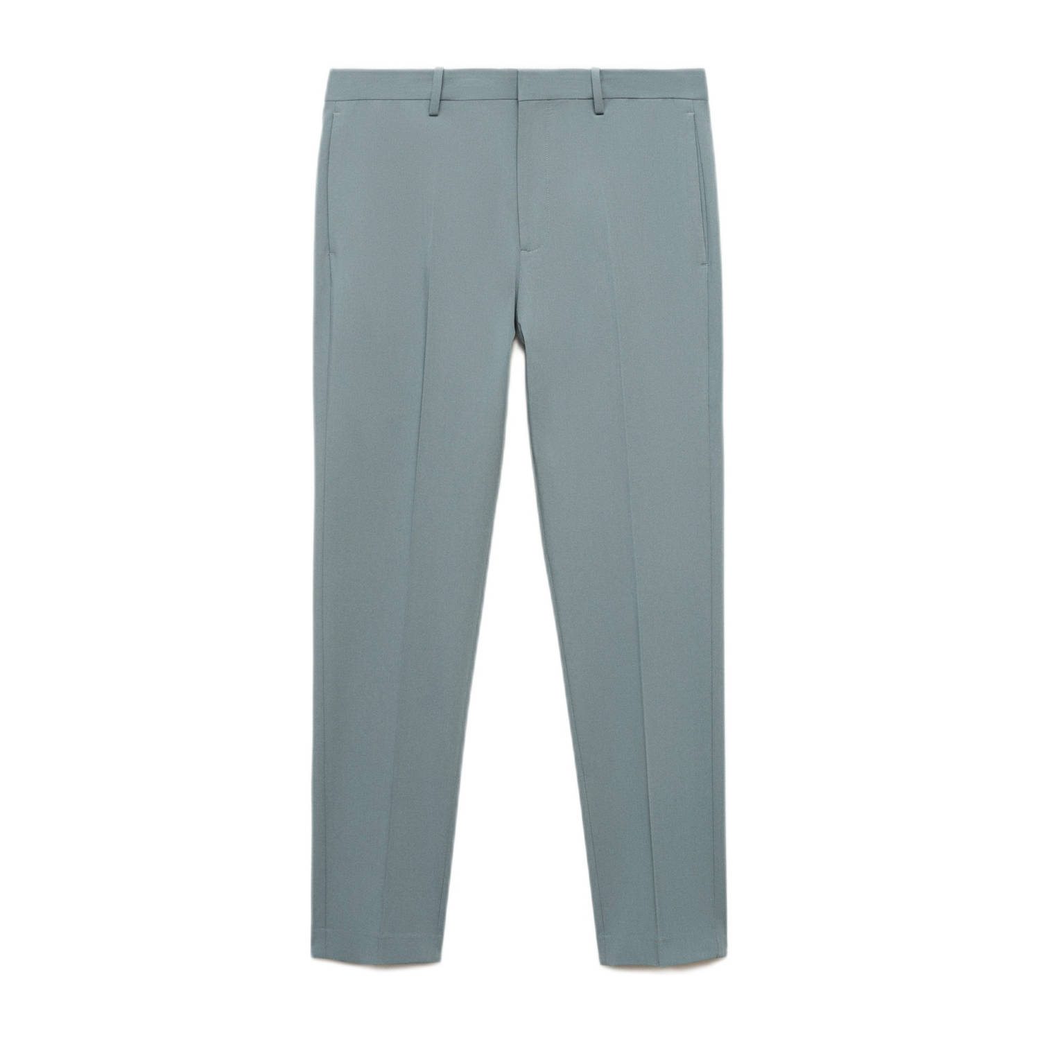 Mango Man slim pantalon turquoise
