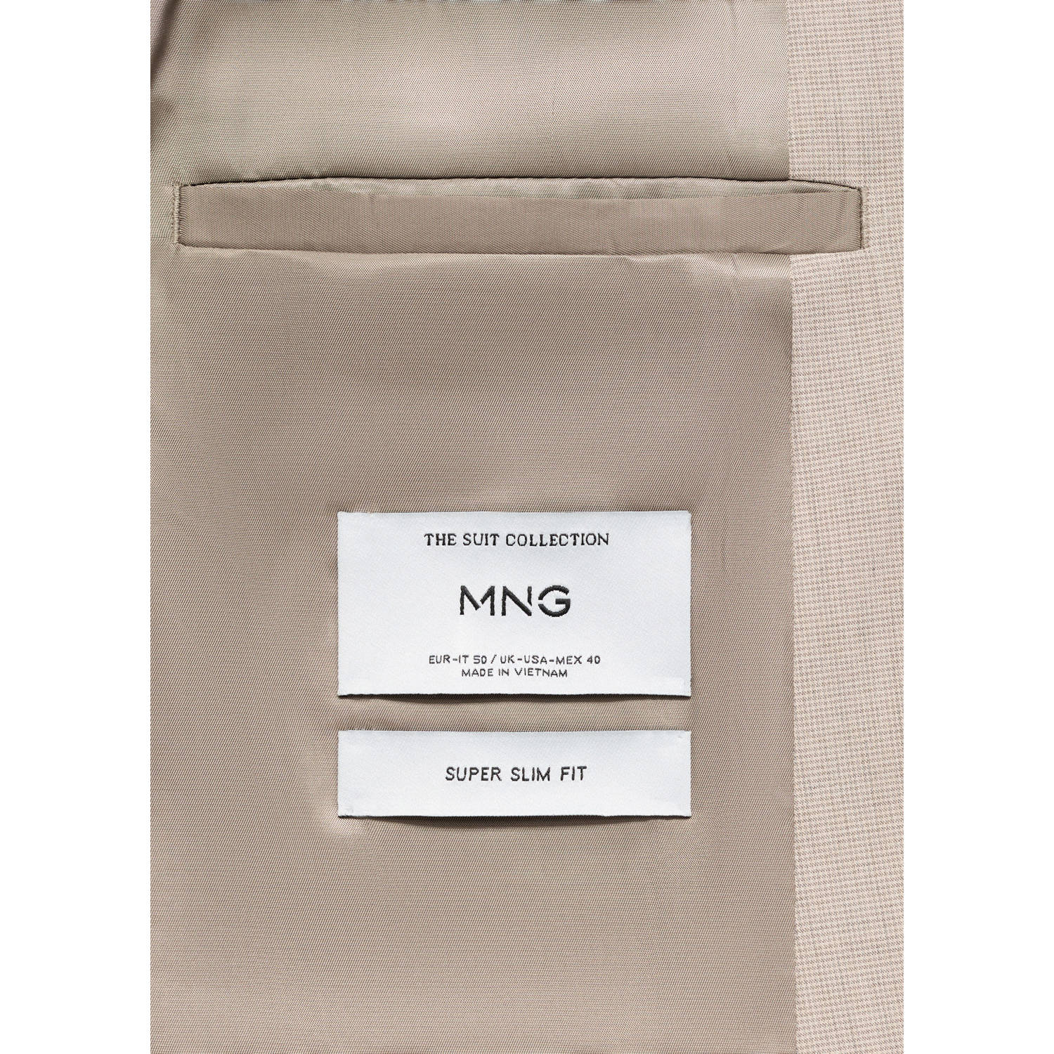 Mango Man colbert beige