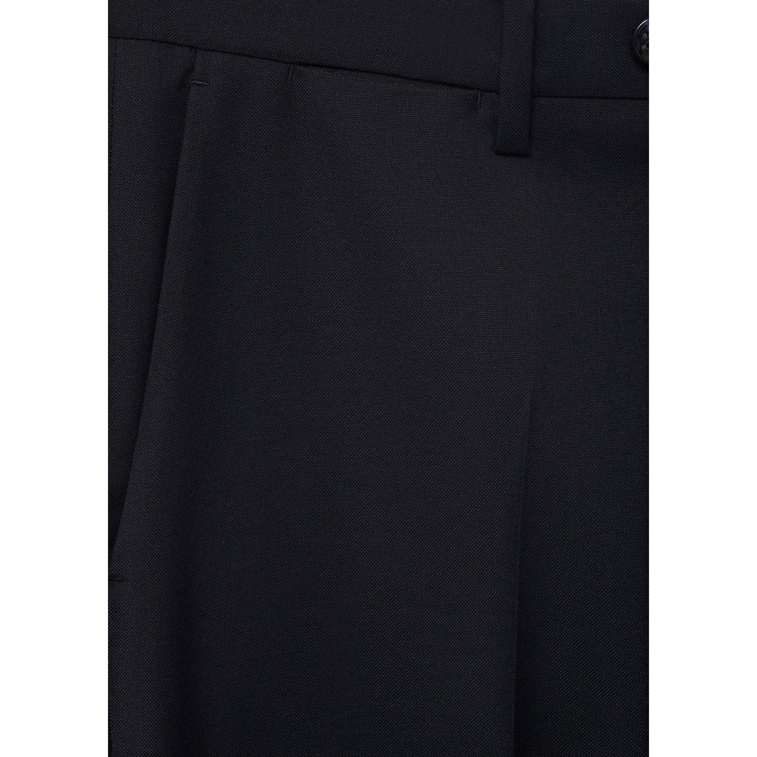 Mango Man slim pantalon donkerblauw