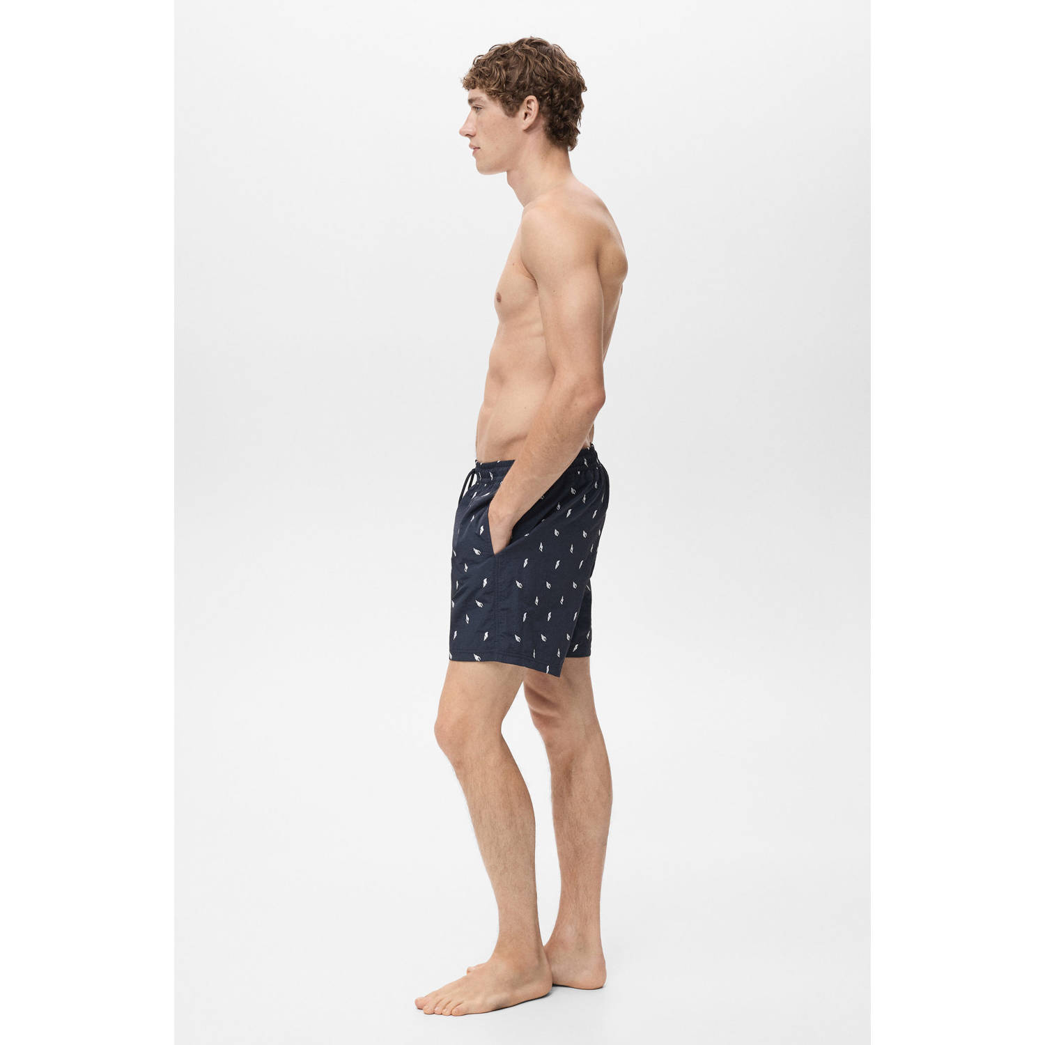 Mango Man zwemshort donkerblauw
