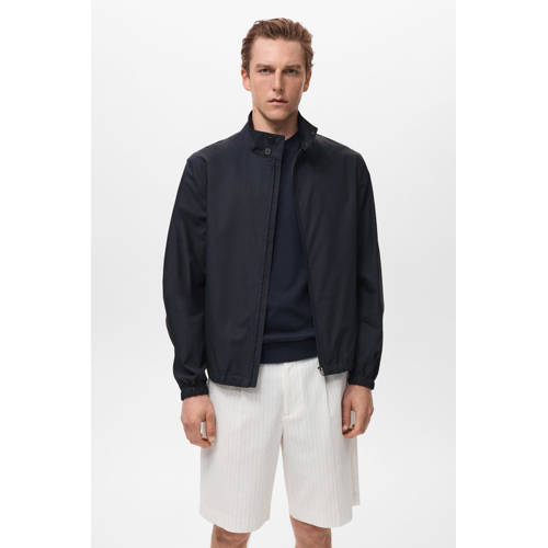 Mango Man bomberjack donkerblauw afbeelding