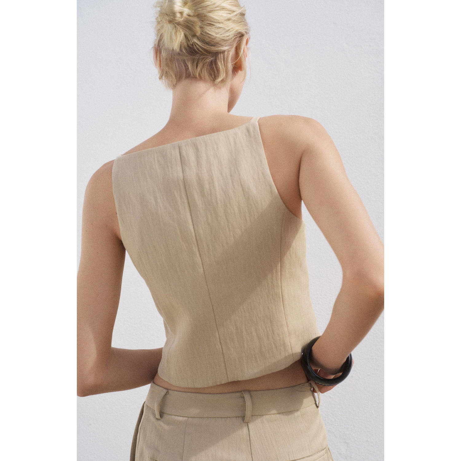 Mango gilet beige