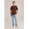 WE Fashion T-shirt roodbruin