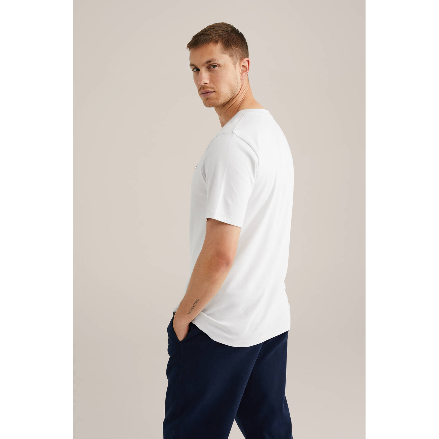 WE Fashion T-shirt lichtgrijs