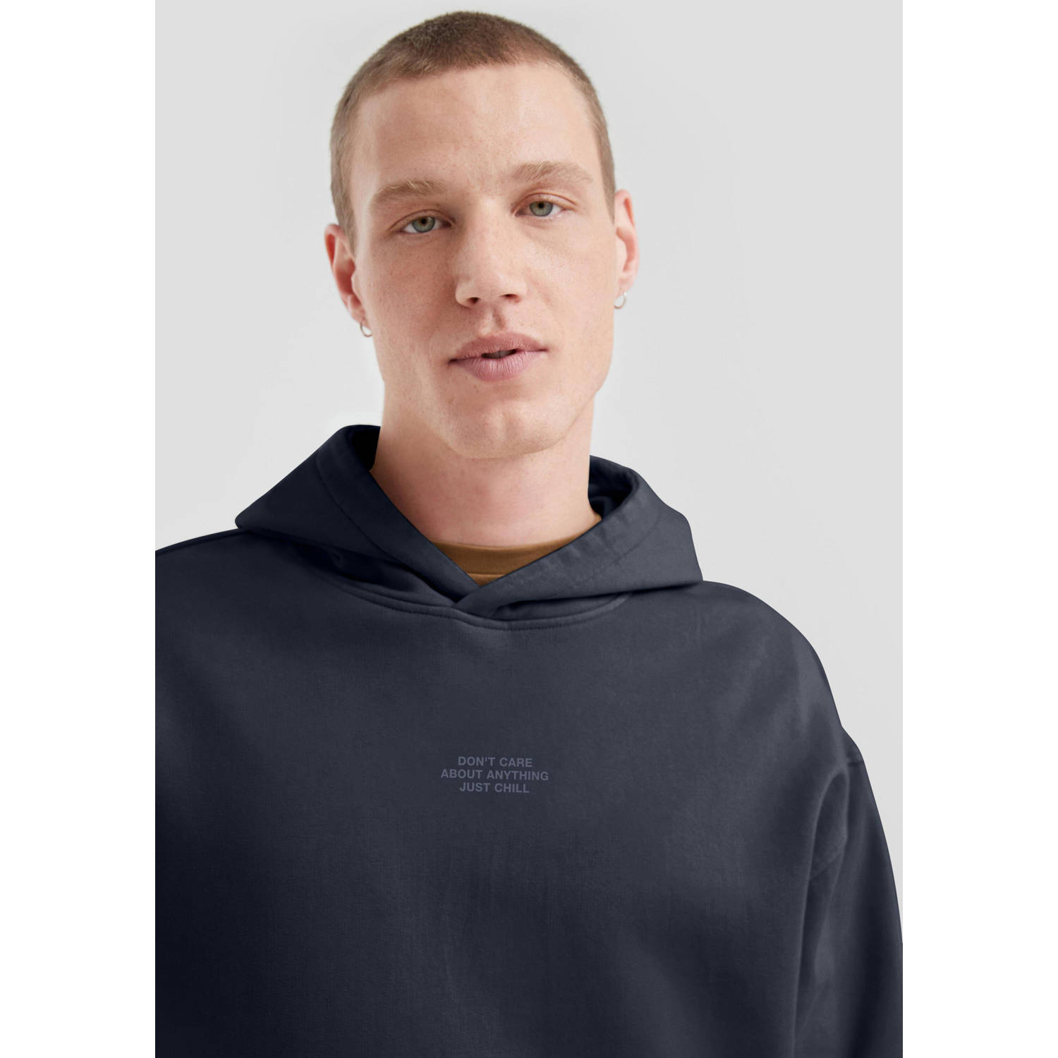 Q S by s.Oliver hoodie donkerblauw