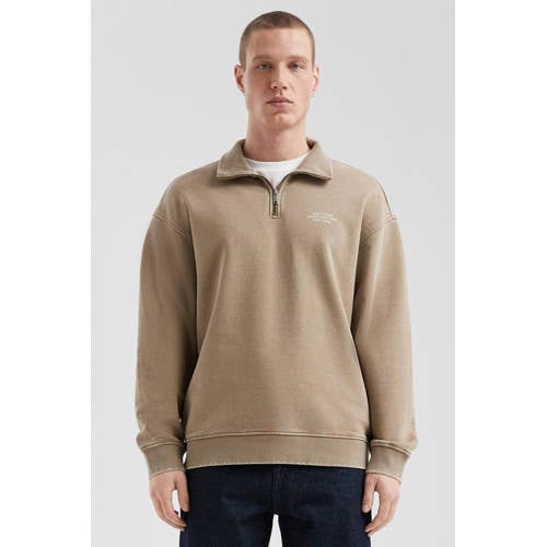 QS sweater bruin afbeelding