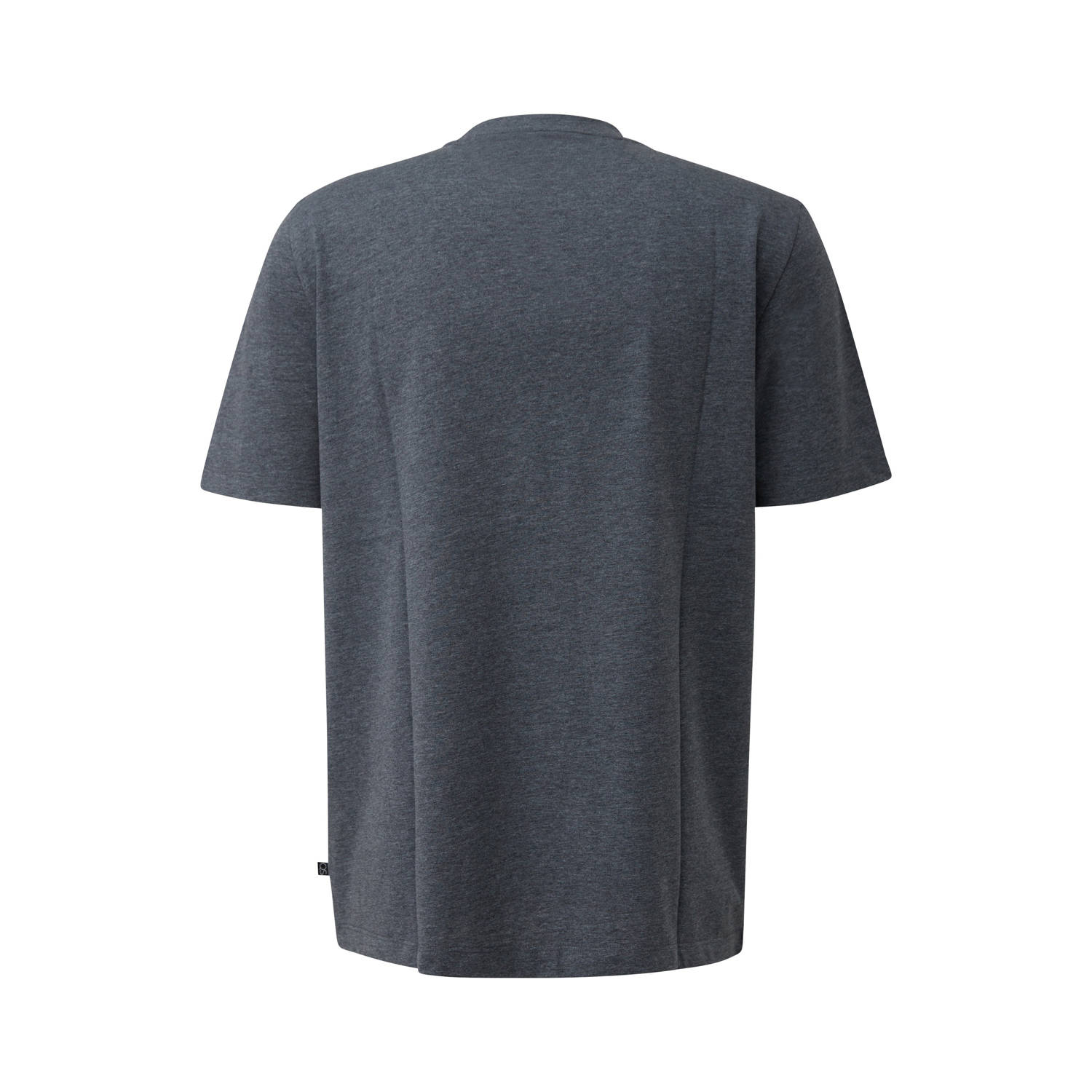 Q S by s.Oliver regular T-shirt grijsblauw