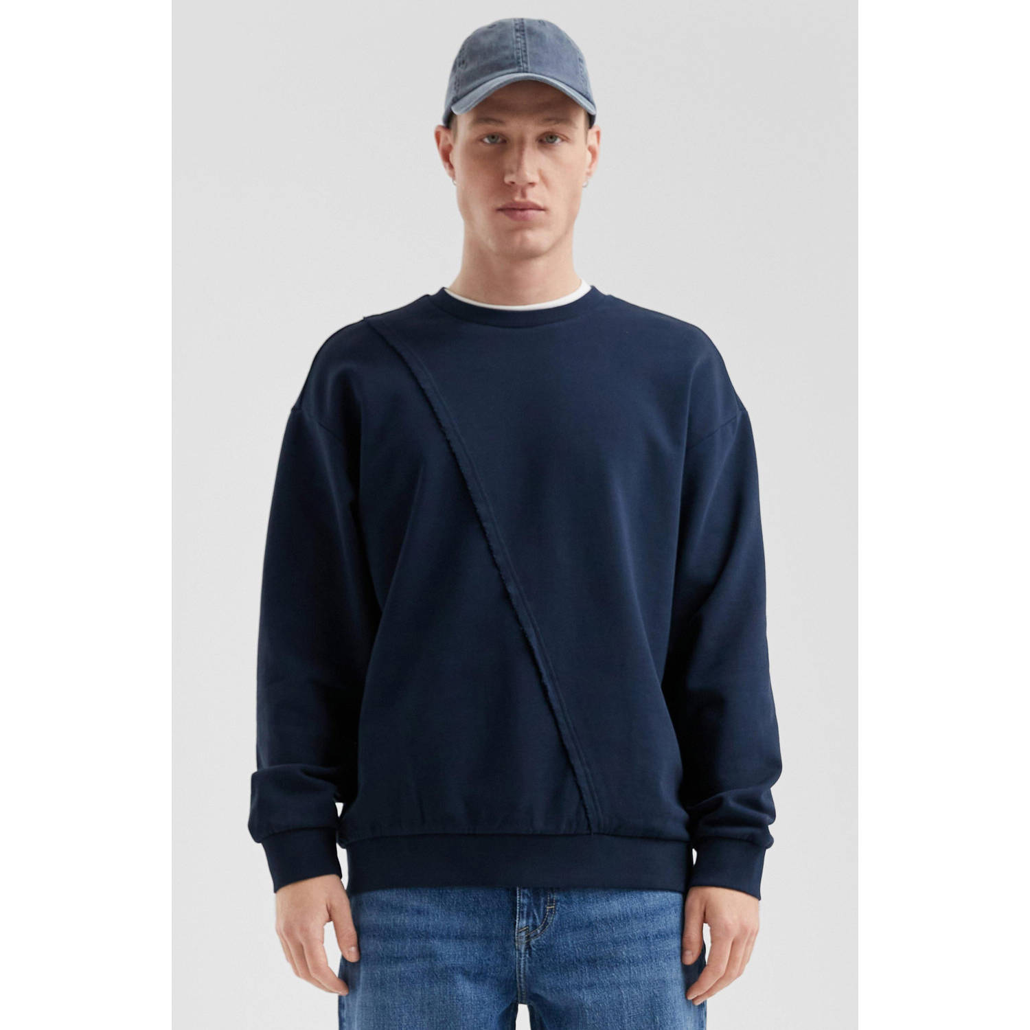 Q S by s.Oliver sweater donkerblauw