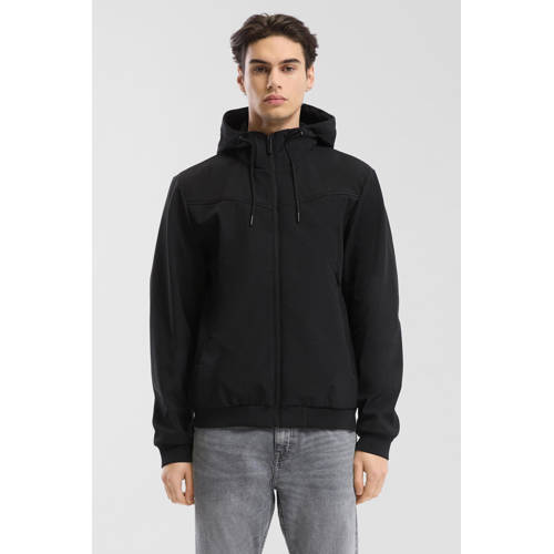 QS softshell jas zwart afbeelding