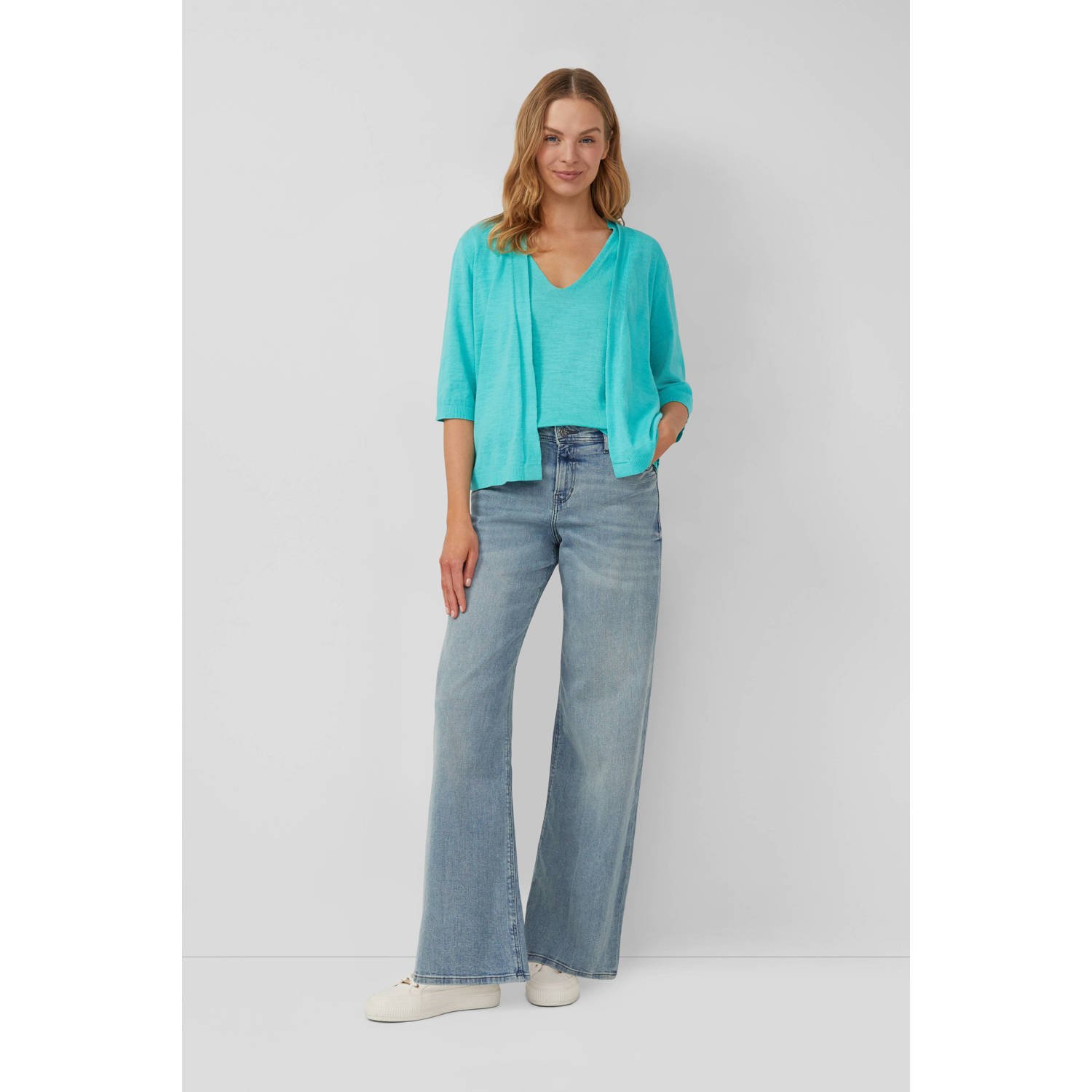 s.Oliver top turquoise