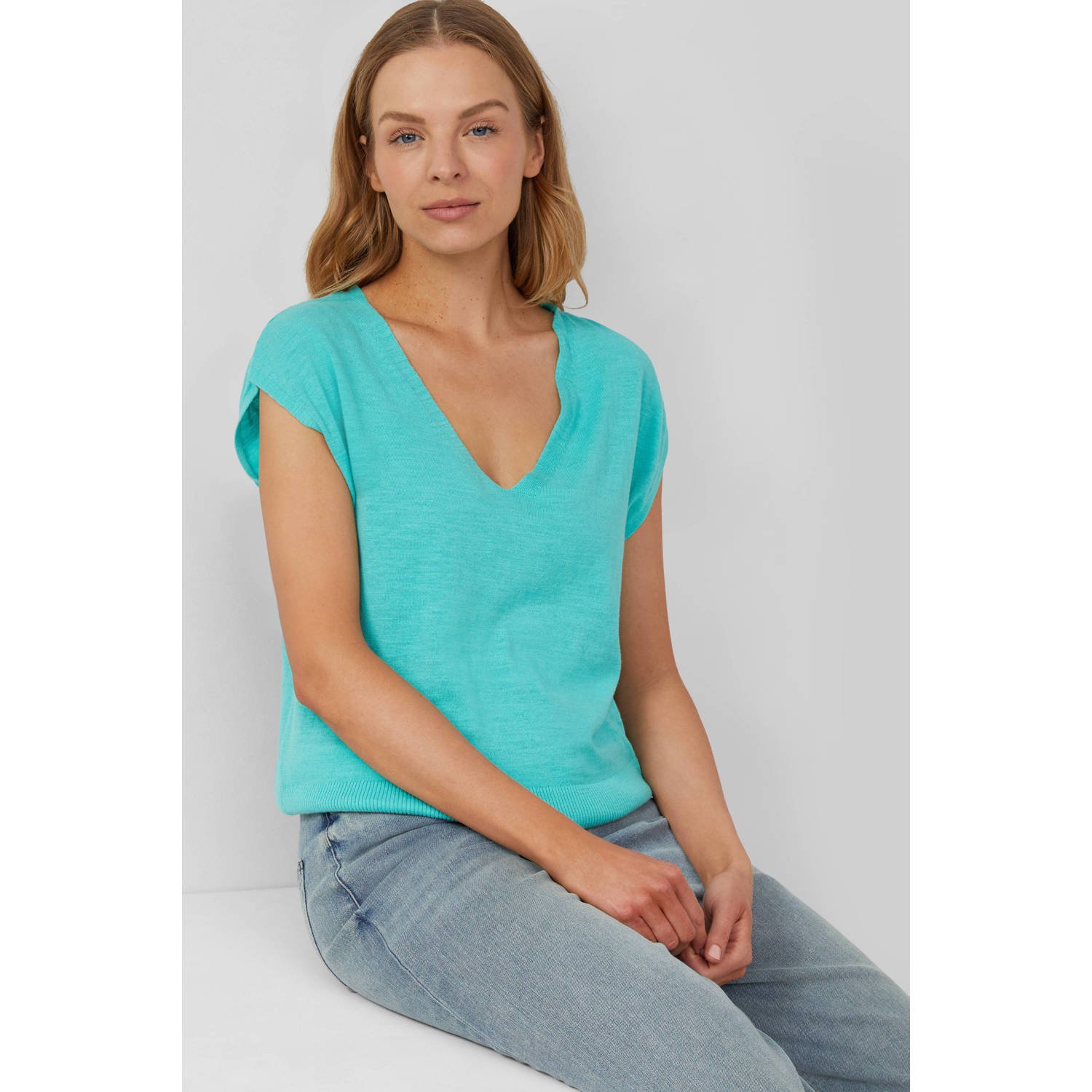 s.Oliver top turquoise