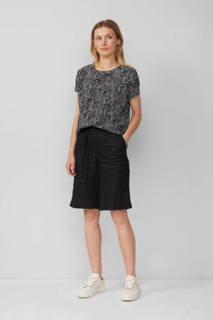 T-shirt zwart
