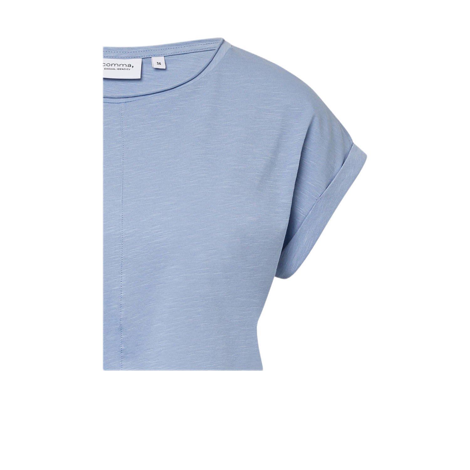 comma casual identity top blauw