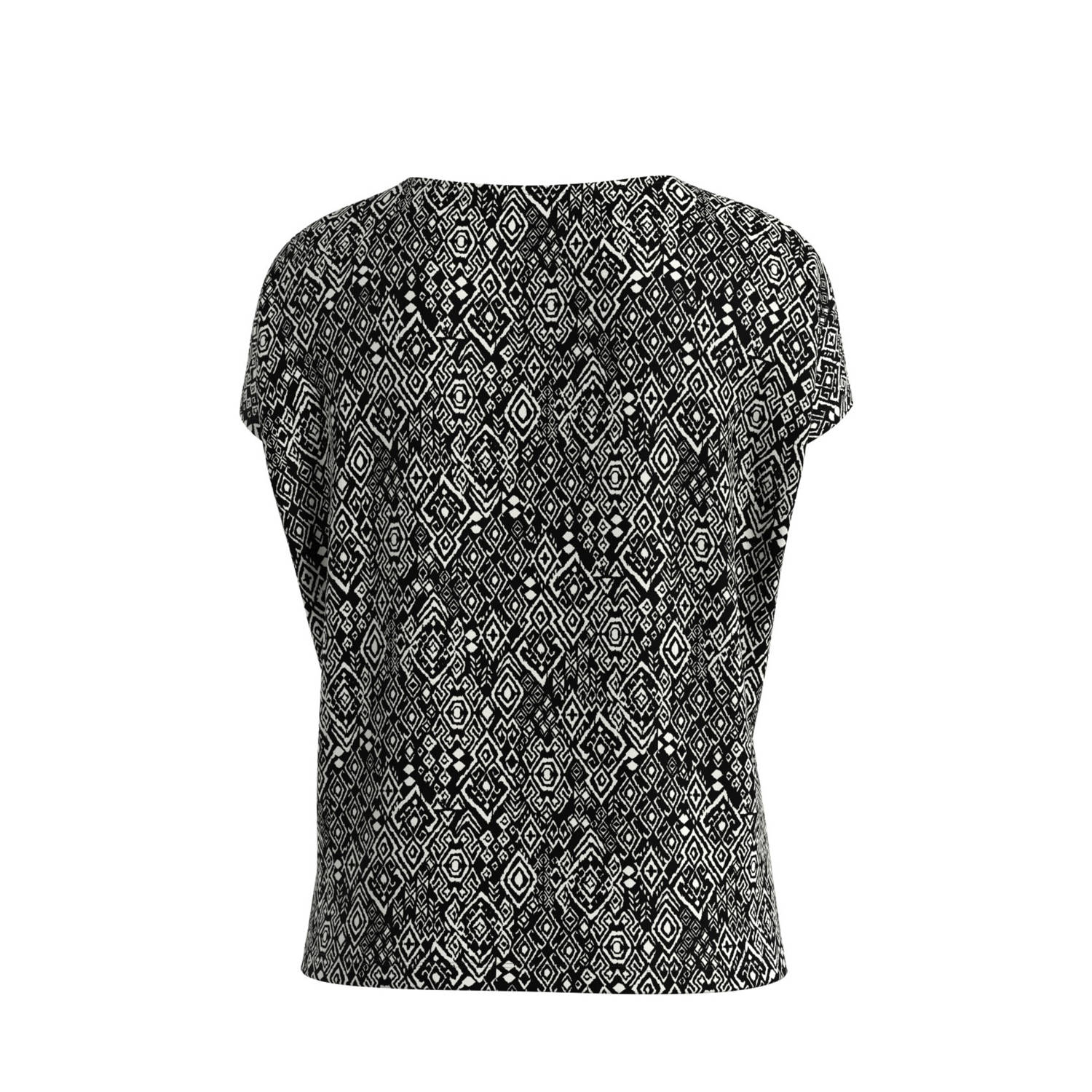 s.Oliver T-shirt zwart