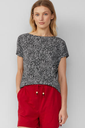 T-shirt zwart