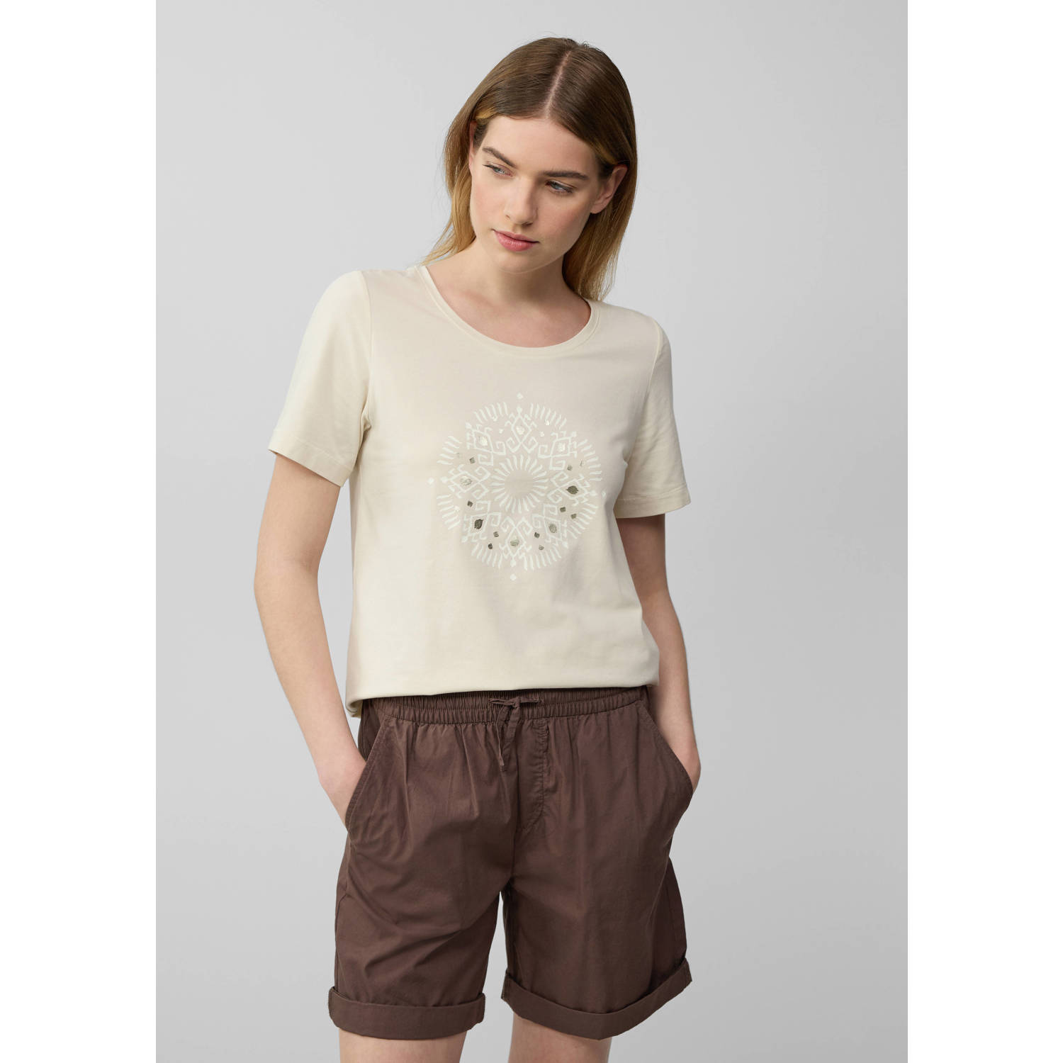 S.Oliver RED LABEL Regular fit T-shirt van katoenmix