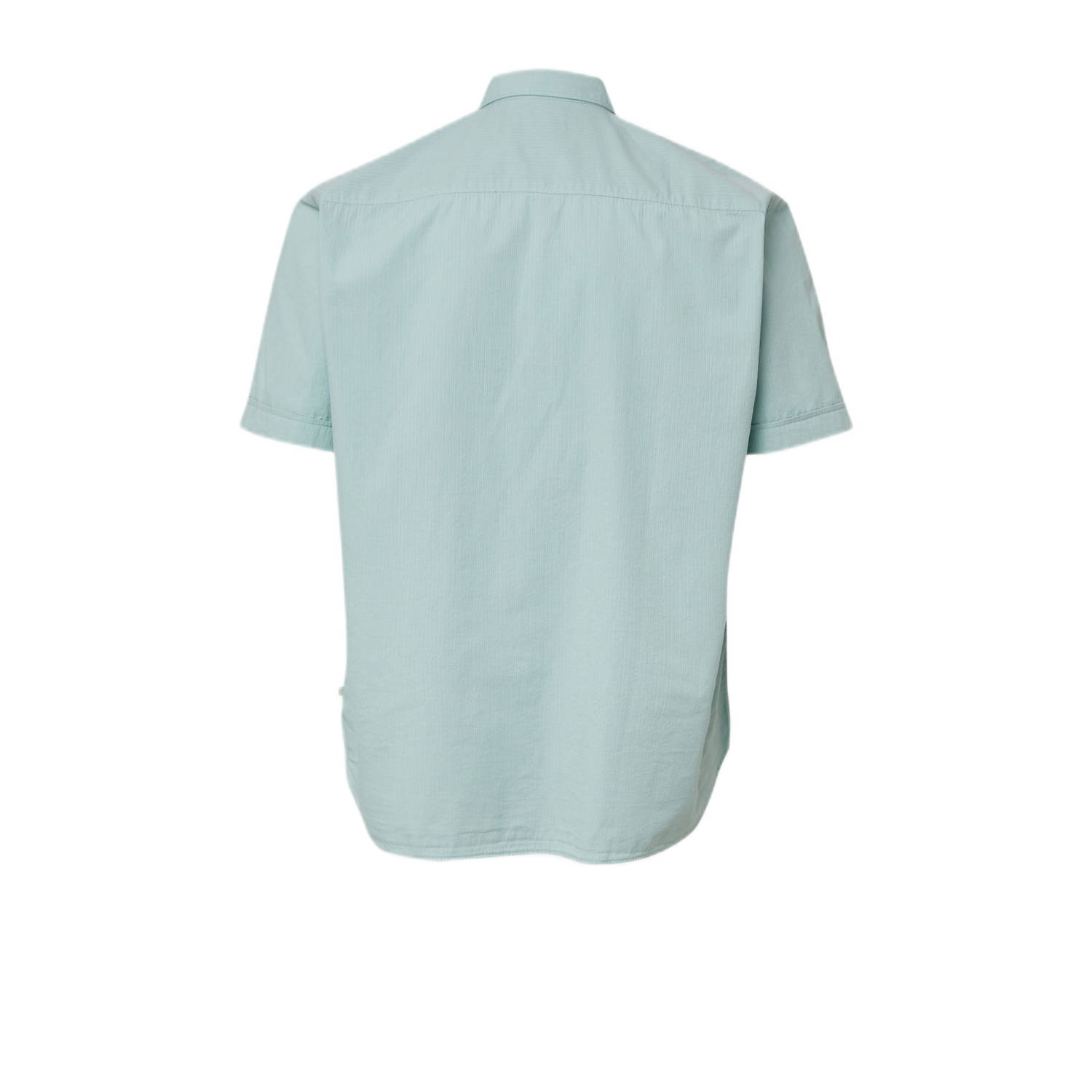 s.Oliver Big Size regular overhemd mintgroen