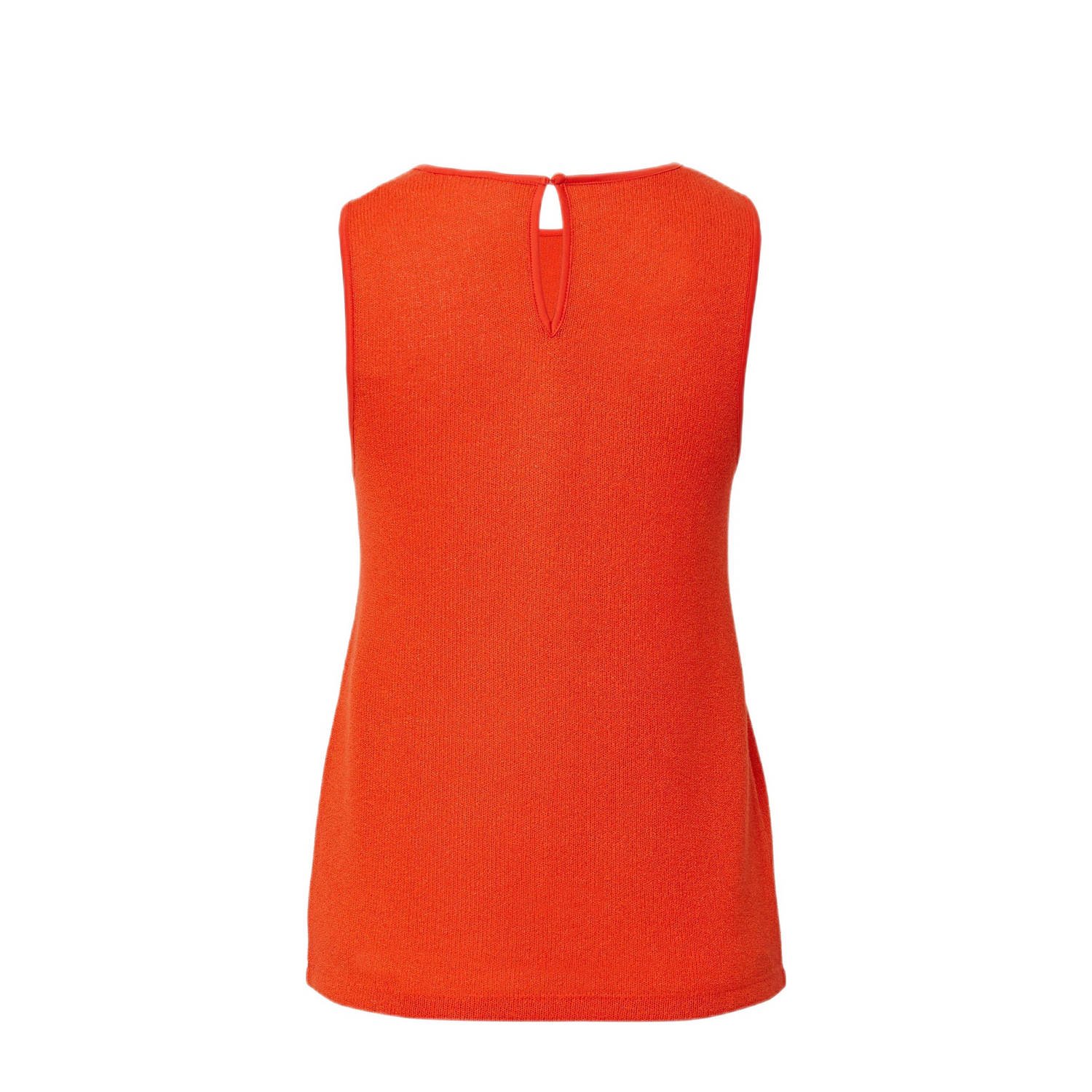 comma casual identity top oranje