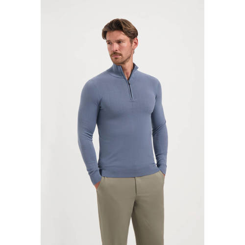 Saint Steve trui fijn gebreid blauw afbeelding