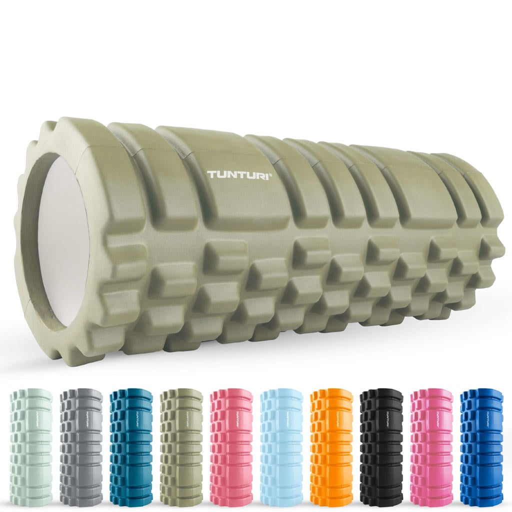 Tunturi foam roller legergroen