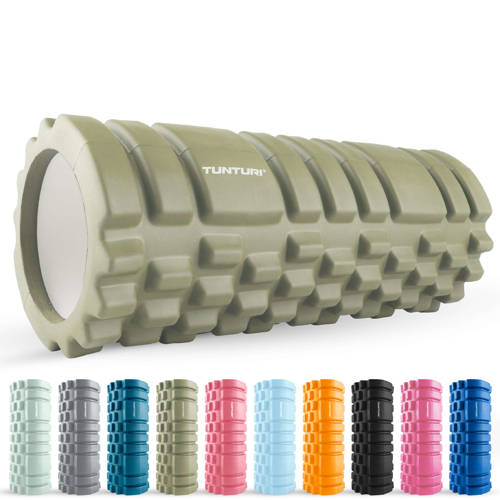 Tunturi foam roller legergroen afbeelding