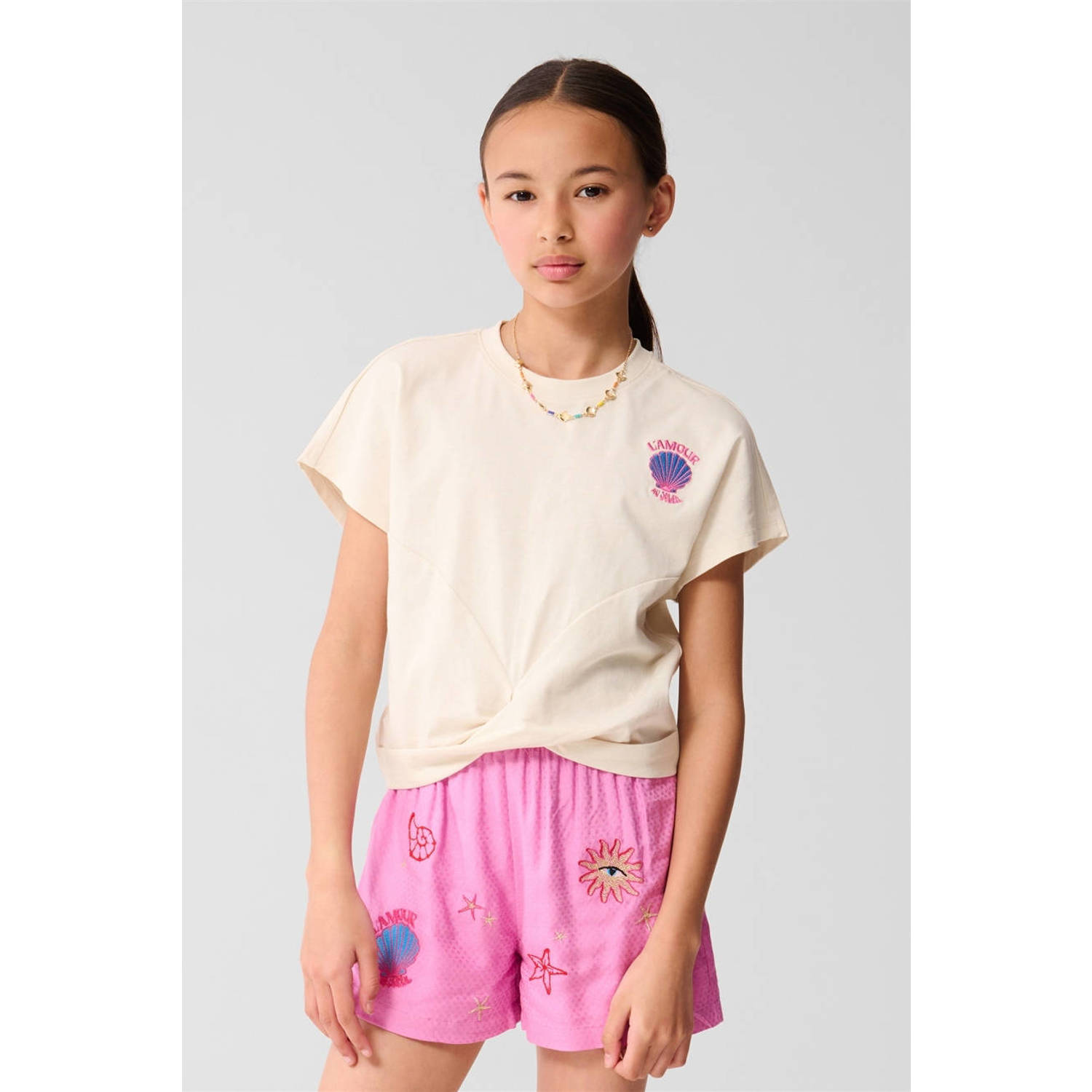 Shoeby T-shirt beige