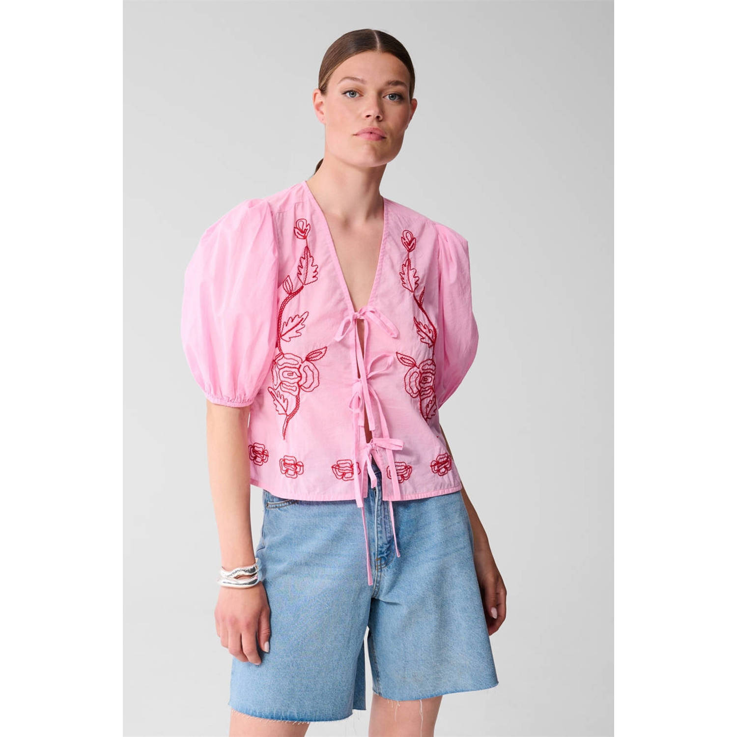 Shoeby top roze