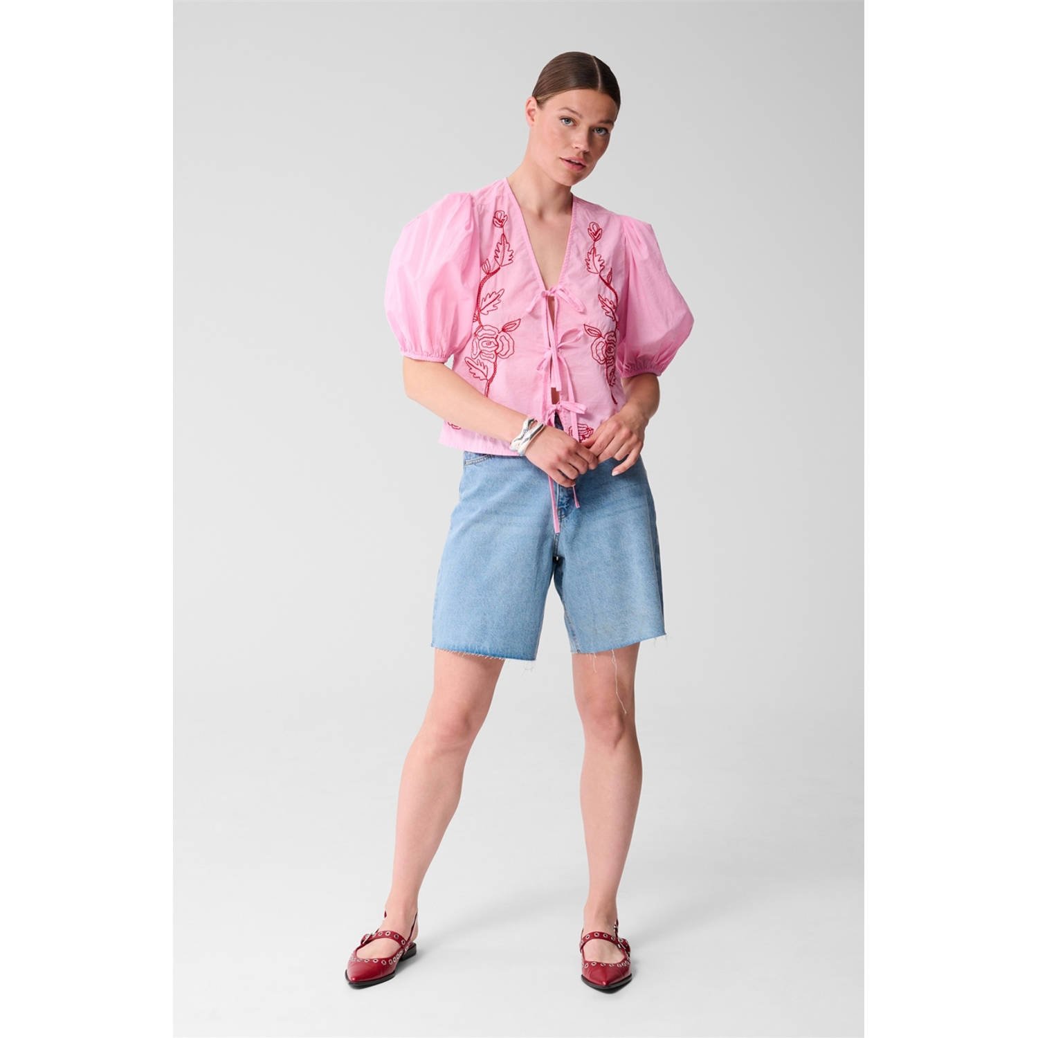 Shoeby top roze