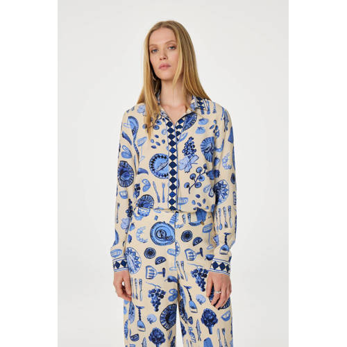 Fabienne Chapot blouse ecru afbeelding