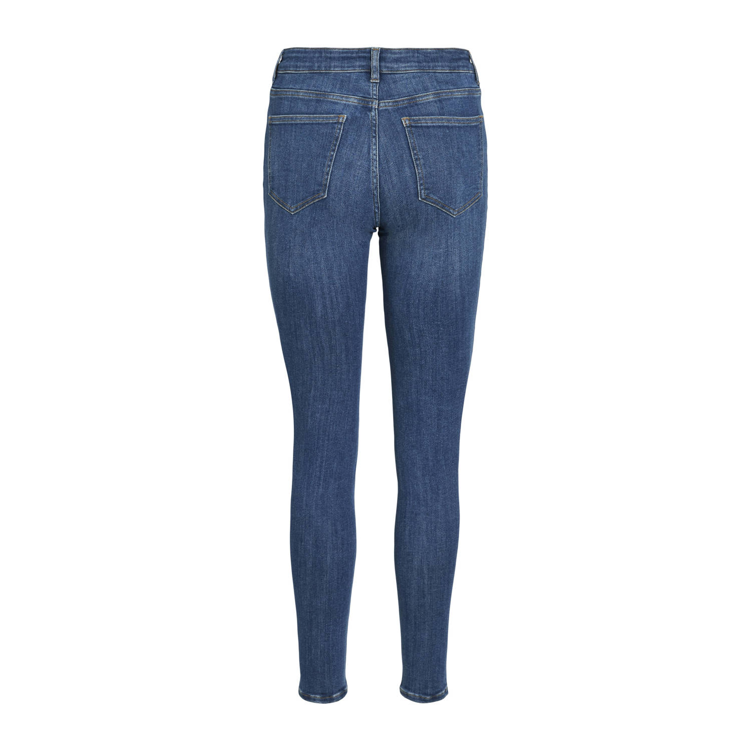 VILA skinny jeans medium blue denim