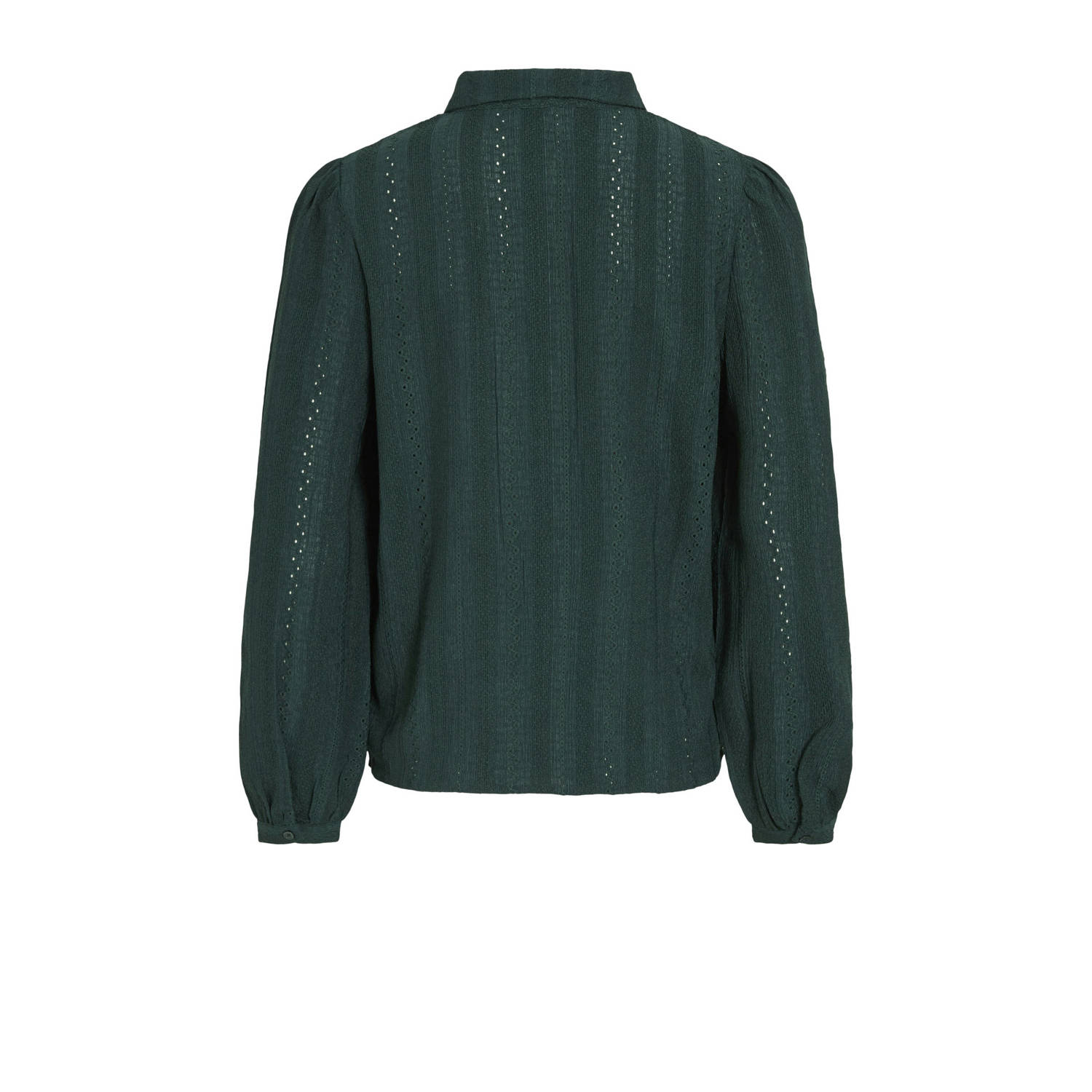 VILA blouse donkergroen