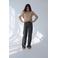 VILA high waist wide leg jeans grey