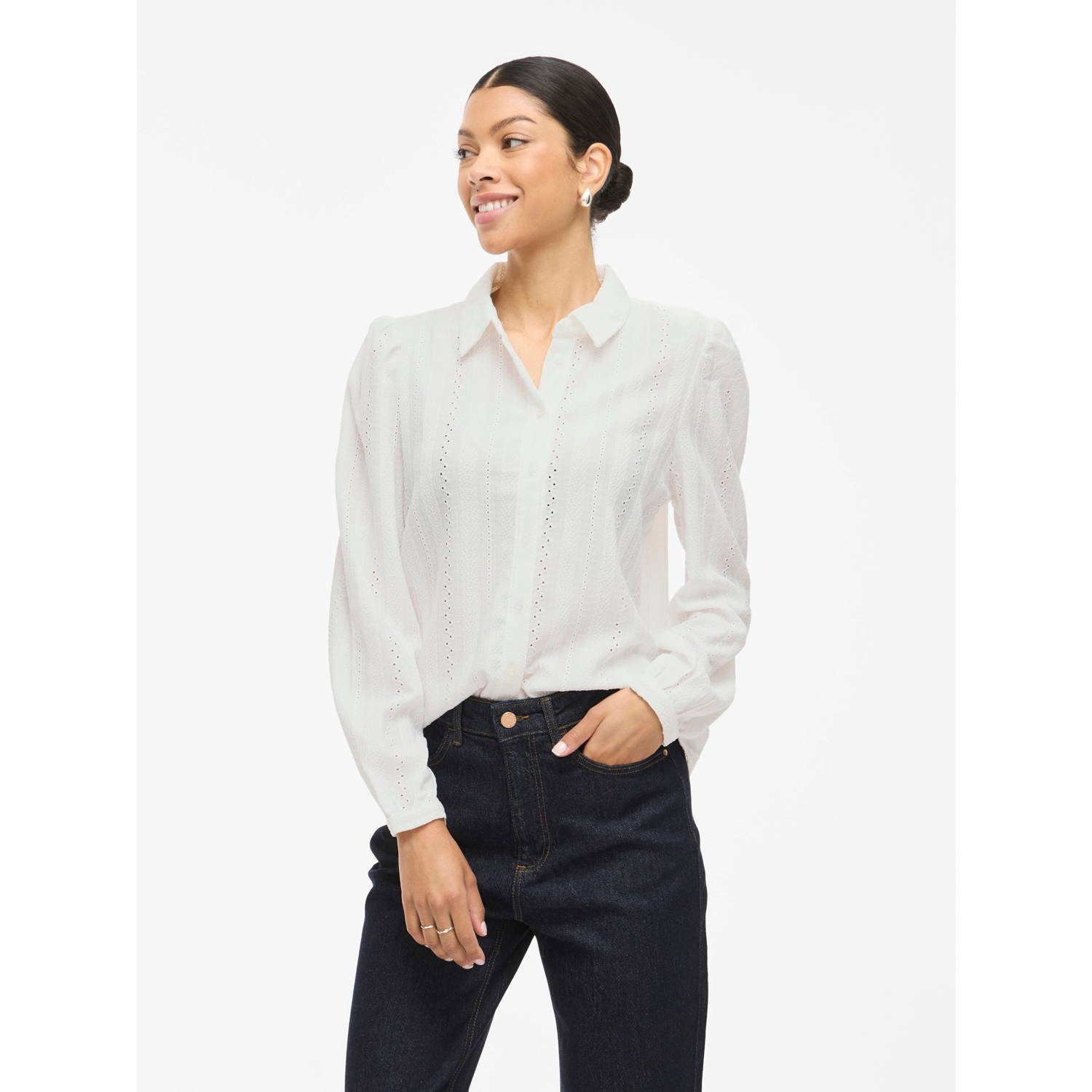 VILA blouse ecru