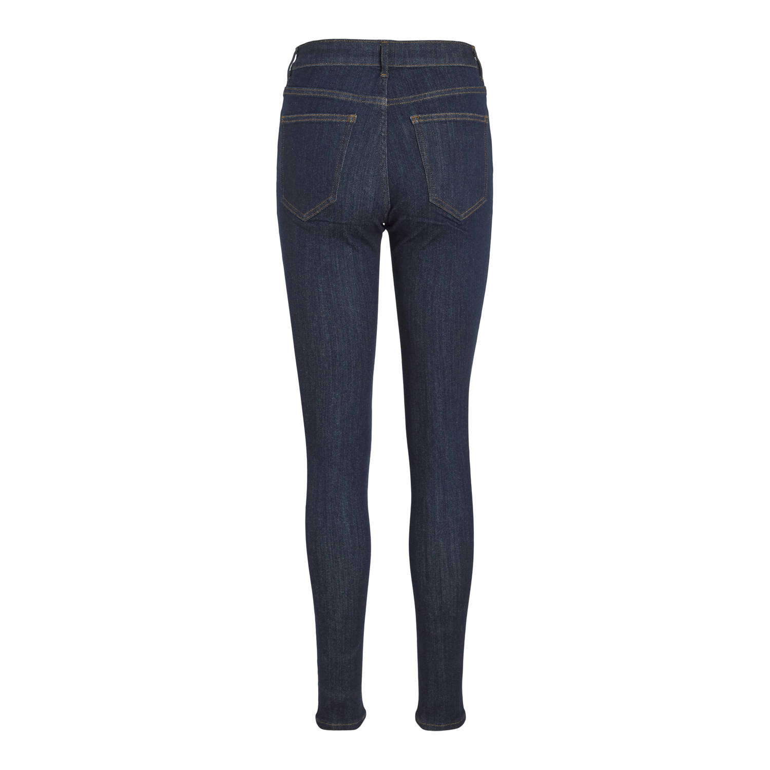 VILA skinny jeans dark blue denim