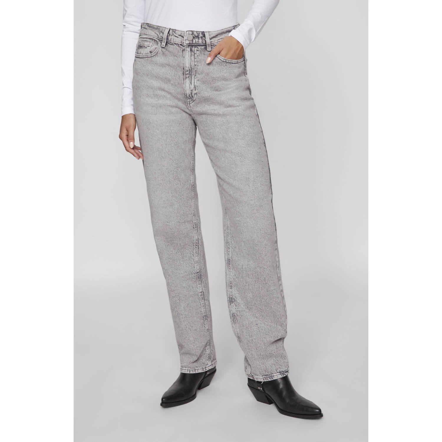 Vila Straight fit jeans in 5-pocketmodel model 'VIKELLY'