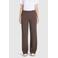 MAC jersey wide leg regular waist broek bruin