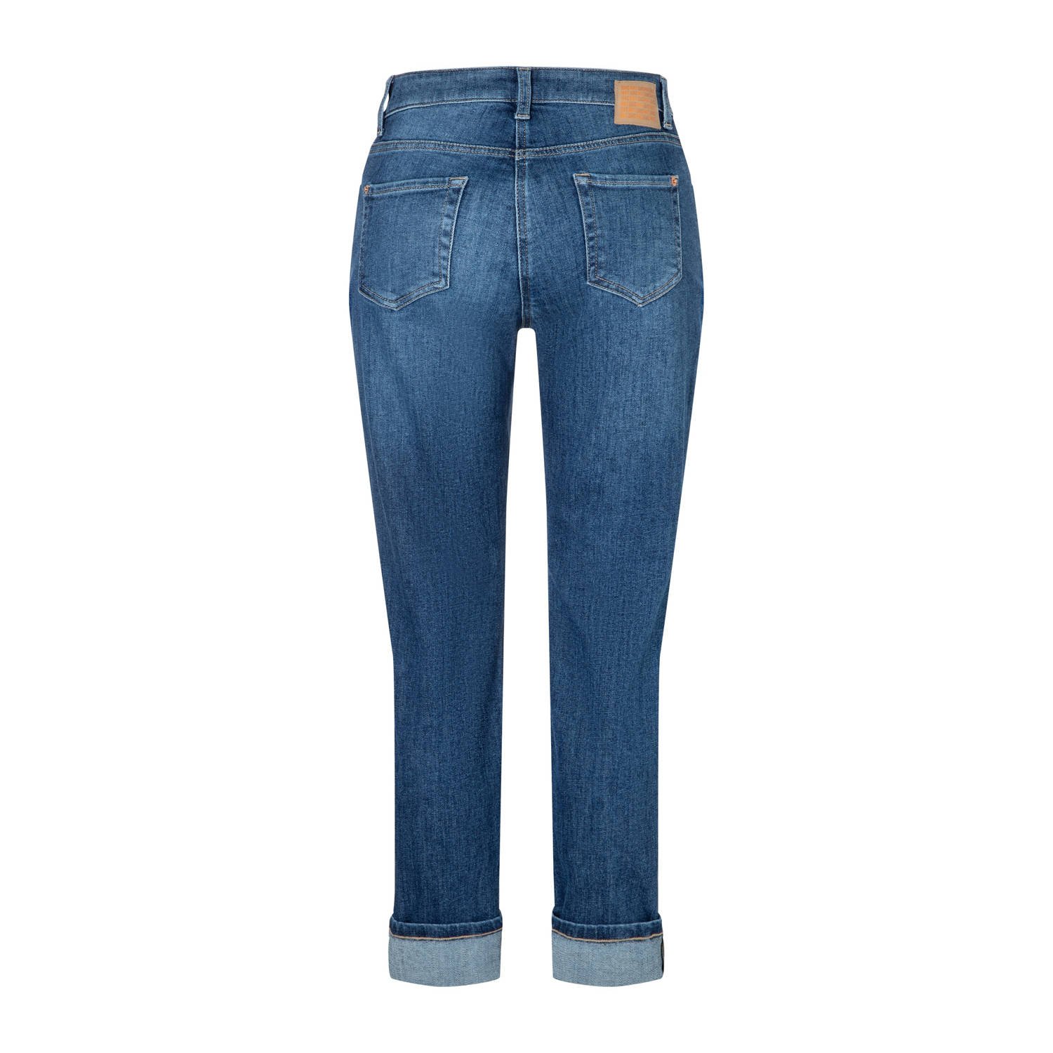 MAC straight leg jeans medium blue denim
