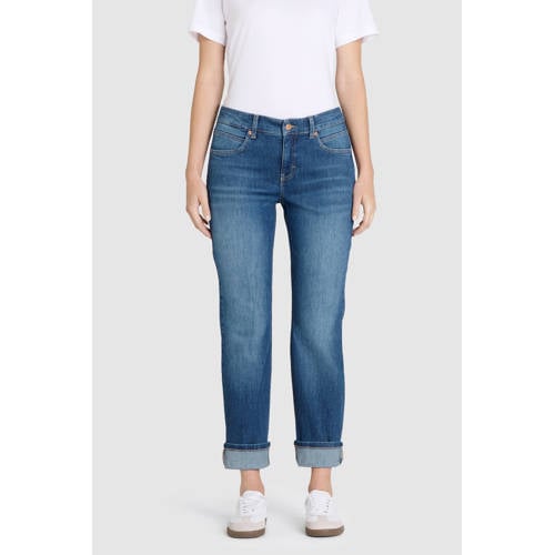 MAC straight leg jeans medium blue denim afbeelding